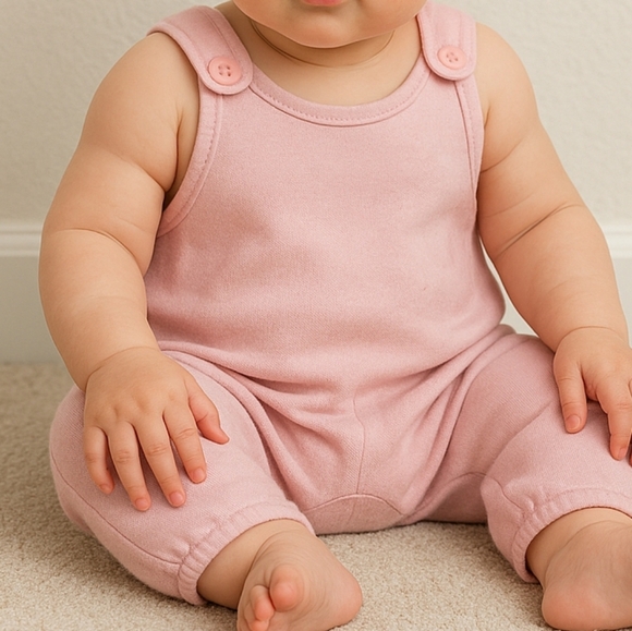 ON Baby Girl Romper 6-12 - Picture 2 of 7